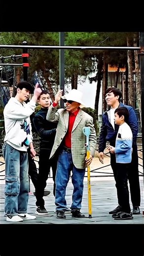 The Shocking Cane Prank: Watch the Youth Fail #shorts #viral