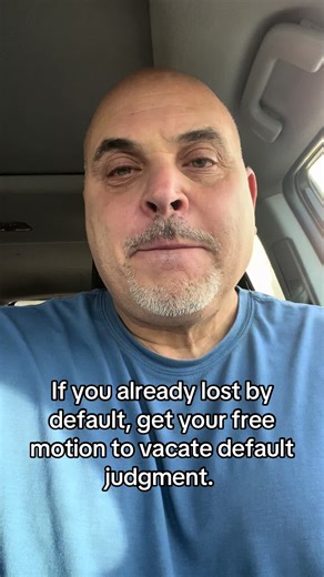 You should absolutely not blow off court. You should get the materials that you need, that these debt buyers don’t want you to have, by going to the link in bio, and making them prove it! However, if you have already blown off court, you lost automatically. Let’s reverse that. Get your free motion to remove that default judgment right now. Proveittoolkit.com