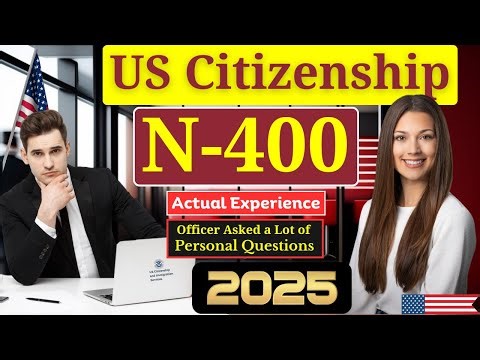 Real U.S. Citizenship Interview | N-400 Naturalization Test, Civics Test, English Reading & Writing