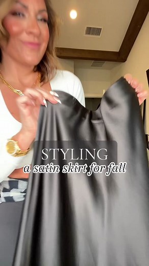 Styling Tips: How to Rock a Satin Skirt with Sneakers!