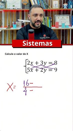 Esse macete é incrível para resolver sistemas #matematica #divisão #concursopublico