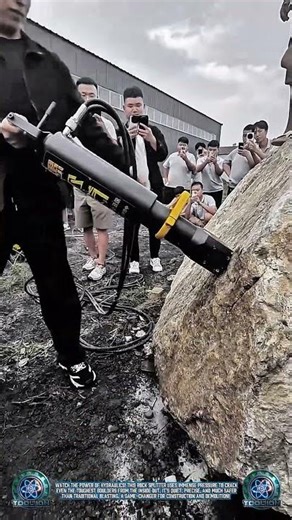 Pure Power: Splitting Massive Rocks with Ease! 🪨