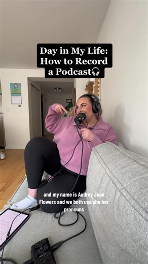 This is your SIGN to follow your dreams and start that podcast! 🎧🎙️ Here’s what goes into recording my podcast @CFC | Podcast for the Clueless @audrey jean flowers #podcastersoftiktok #nycpodcasters #contentcreator #howtostartapodcast #howtorecordapodcast #podcasttipsandtricks #dayinmylifecontentcreator #completelyfuckingclueless