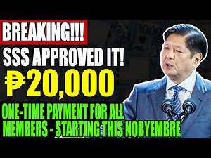 SSS Confirms ₱20,000 Cash Aid for All Members - Starting This November!