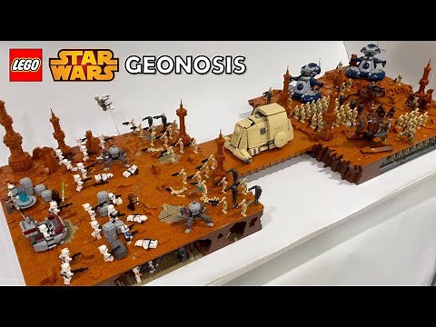 Lego Star Wars Battle on Geonosis MOC