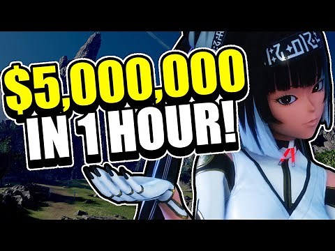 How To Make 5+ Million Meseta In 1 Hour With Relentless Training Across Halpha | PSO2NGS Guide