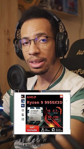 💀 Le RYZEN 9 9950 X3D2 se vend bien ? #pc #pcgaming