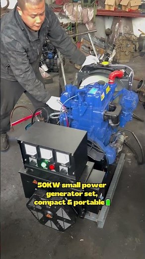 50KW small power generator set,compact & portable