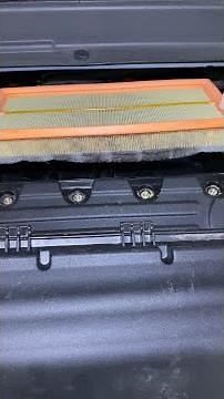 Jeep Renegade air filter replacement 1.3T BU/520 BV luft fiter wechseln