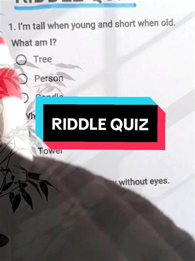 Challenging Riddle Quiz for Brighter Minds