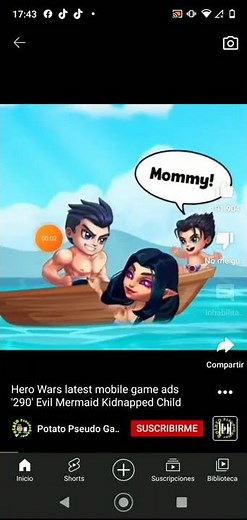 Kate baby laughing Arthur Hero Wars