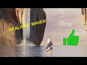 How to Make FAST and EASY Ocean Waves in Blender 3.0! [PROCEDURAL]