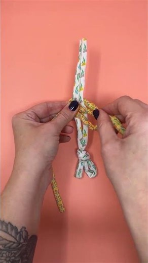 Scrap Yarn DIY Bunny - Version 2