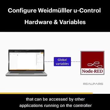 Configure Weidmülller u-Control Hardware & Variables Learn how to easily configure hardware and set up global variables for your control system using u-create web. Simplify the process and maximize efficiency in #low-code applications. 🛠️💡 #ControlSystem #HardwareConfiguration #RealPars | RealPars