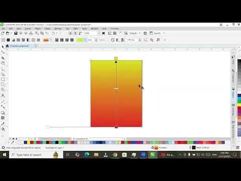 CorelDraw | Class-19 | Design layouts using Interactive fill & Mesh fill in coreldraw