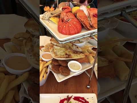 Epic seafood platter at The Tin Shed in Port Douglas! #shorts