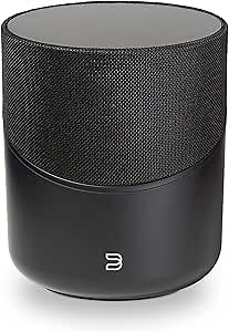 Bluesound Pulse M Omni-Hybrid Wireless Music Streaming Speaker with Bluetooth - Black - Compatible with Alexa and Siri