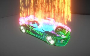 Up主自制Unity Visual Effect graph实时渲染汽车广告效果第三弹