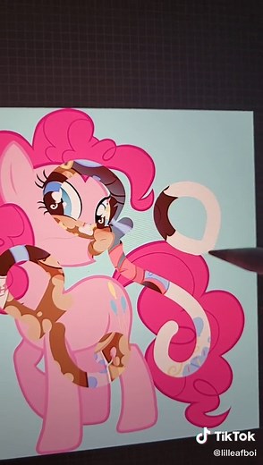 Pinkie Pie MLP Redesign Fanart