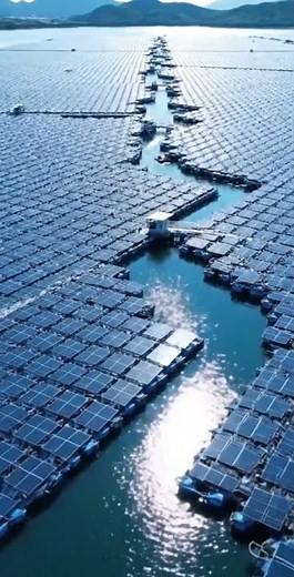 China’s Floating Solar Empire — The Future of Clean Energy!