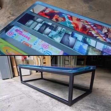Turning Old Skateboards Into Amazing Table #foryou #classicwood #woodscraft #carpentry #diy
