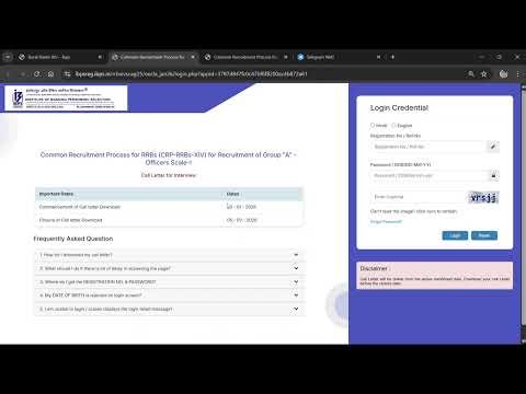 ibps rrb po interview call letter out 2025-26 | My interview date | bank exams ravi
