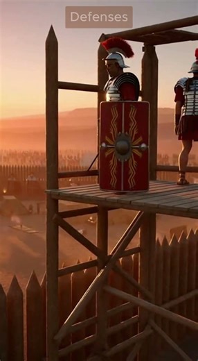 How Roman Legions Built a Fortified Camp in Just Hours