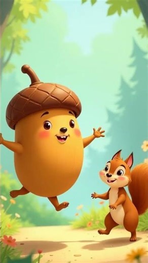 Cheerful Little Acorn Bounce | Sunny Songs