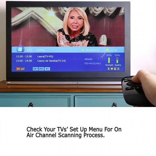 How to setup AT 402BV for indoor use