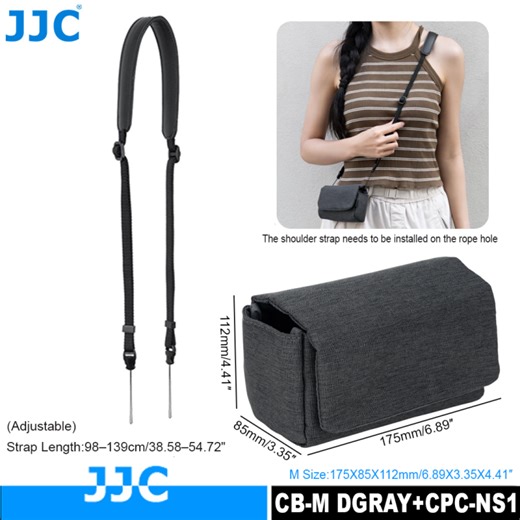 JJC Camera Bag Pouch For FUJI X100VI X100V X-E5 Sony RX100 Ricoh GR IV GR4 GR III GR3 CanonPowerShot G7 X Mark III/PowerShot V1,Closure Design | Lazada PH