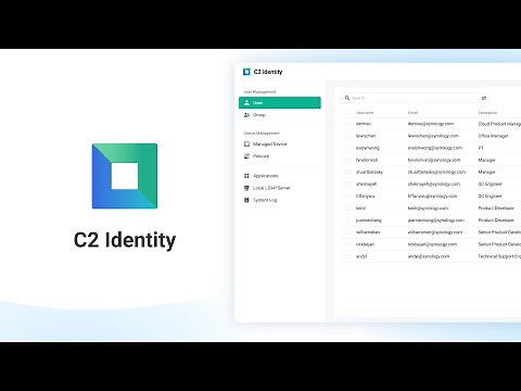 Introducing Synology C2 Identity | Synology