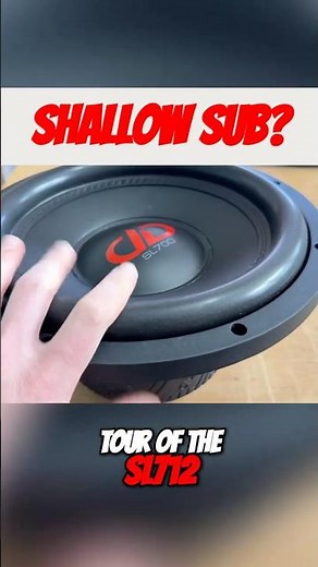 Shallow Mount Subwoofer That Hits Hard – SL712R Overview #bass #caraudio #ddaudio