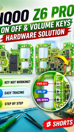 iQOO Z6 Pro Volume & Power Key Problem Fix | Hardware Solution