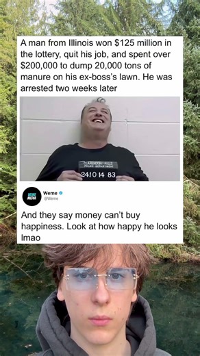 A man from Illinois won $125 million in the lottery, quit his job, and spent over