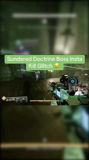 SUNDERED DOCTRINE FINAL BOSS CHEESE! #destiny2 #gaming