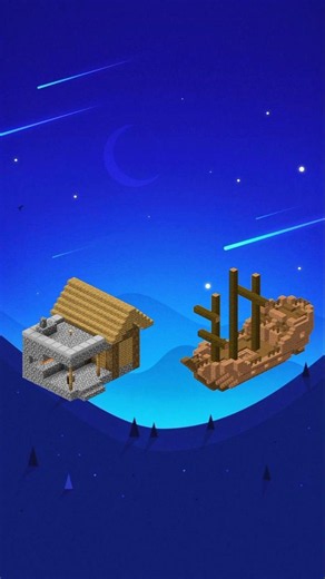 Minecraft Structures Vs Structures 🔥 #shorts #structure #minecraft