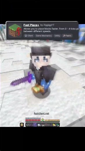 Best Mods for PVP! (Part 106) #minecraft #fastclient #minecraftmods #minecraftmemes
