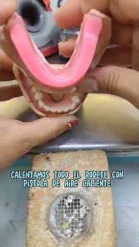 ¿CÓMO LOGRAR UNA DENTADURA COMPLETA INFERIOR? PASO 2 #nuriadental #protesisdental #dentadura #boca