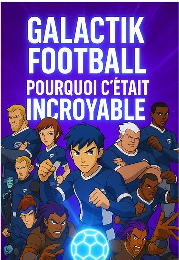 🔥 Galactik Football… le dessin animé qui a marqué toute une génération. Entre le Flux, les matchs intergalactiques et les persos cultes, cette série était une vraie masterclass. Tu te souviens de D’Jok, Rocket, Micro-Ice ? T’étais pour quelle équipe toi ? 👀👇 #creatorsearchinsights #galactikfootball #dessinanimé #nostalgic #Film