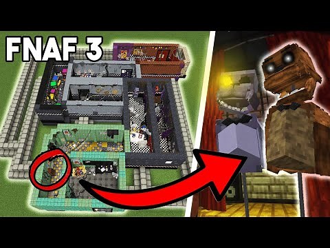 I BUILT a Realistic FNAF Horror Attraction in Minecraft!