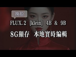 FLUX.2 [Klein] Local Real-Time Image Editing Tutorial, Runs with 8GB VRAM, Deployed with ComfyUI,...