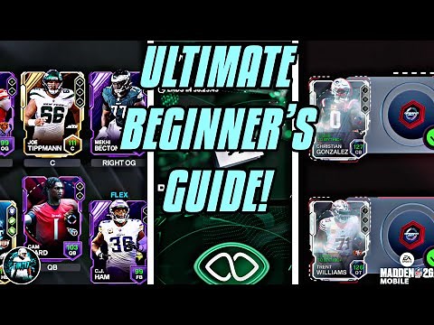 ULTIMATE BEGINNER’S GUIDE TO MADDEN MOBILE 26! Madden Mobile 26