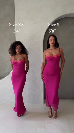 Our Aiza dress just arrived in a new raspberry color and we’re in love #houseofcb #vacation