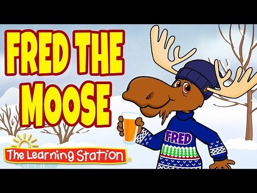 Fred the Moose Song Brain Breaks for Children Kids Repeat After Me Songs by The Learning Station - Videos For Kids
