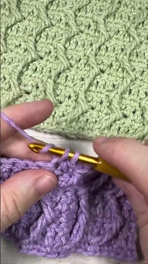 Learn to crochet zigzag cables! Full tutorial is below #crochet