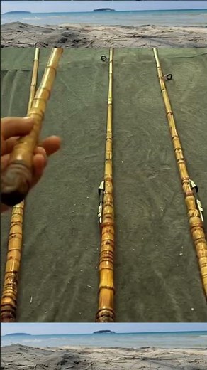 full process from first to finish how to make fishing rod