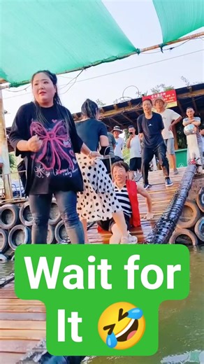 Epic Bridge Challenge:🤣 Everyone's Having a Laugh!🤣 #shorts #entertainment #funny