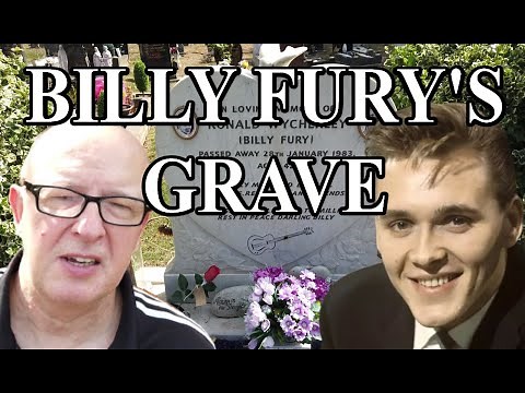 BILLY FURY'S GRAVE - FAMOUS GRAVES - FINAL RESTING PLACES