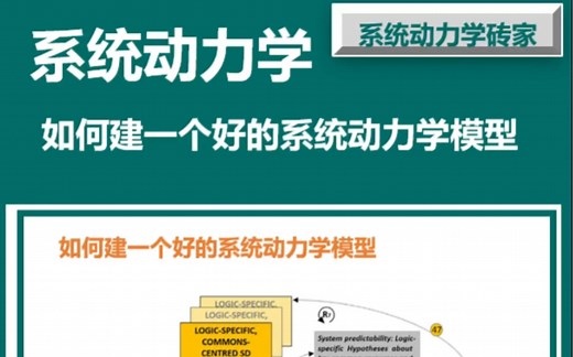 如何建立一个好的系统动力学模型？