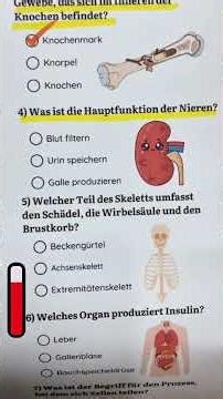 MEDIZINISCHE RÄTSEL 🧠🦴 #quiz #shorts
